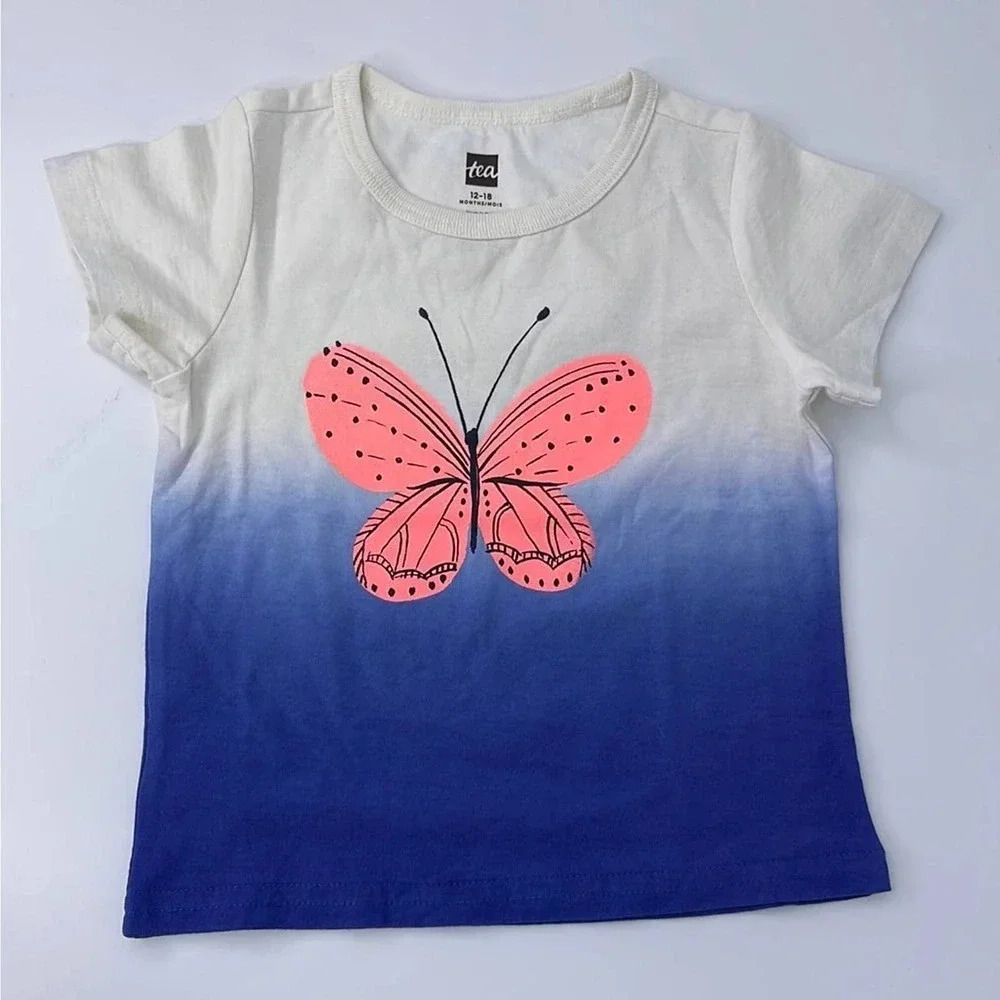 Tea baby girls butterfly T-shirt | size 18-24m | NWT